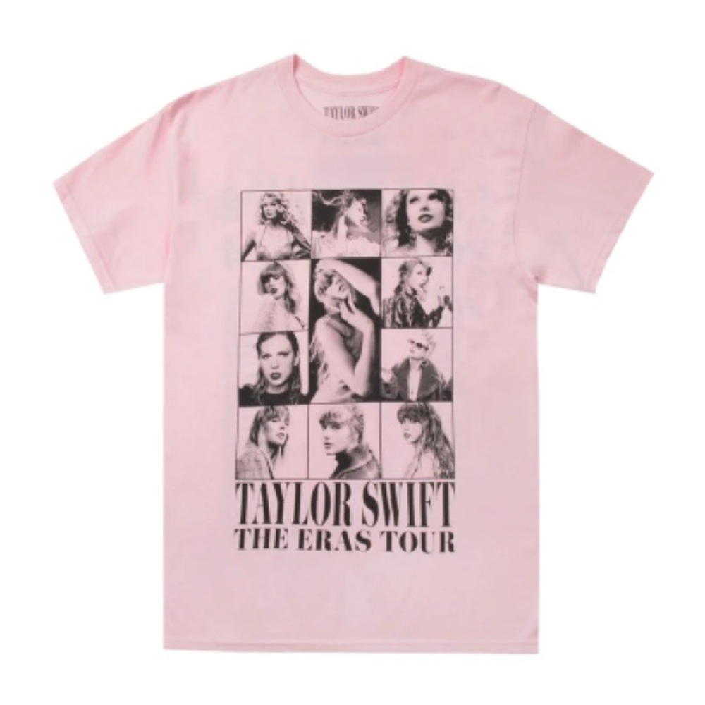 Taylor Swift The Eras Tour Graphic Tee in Light Pink